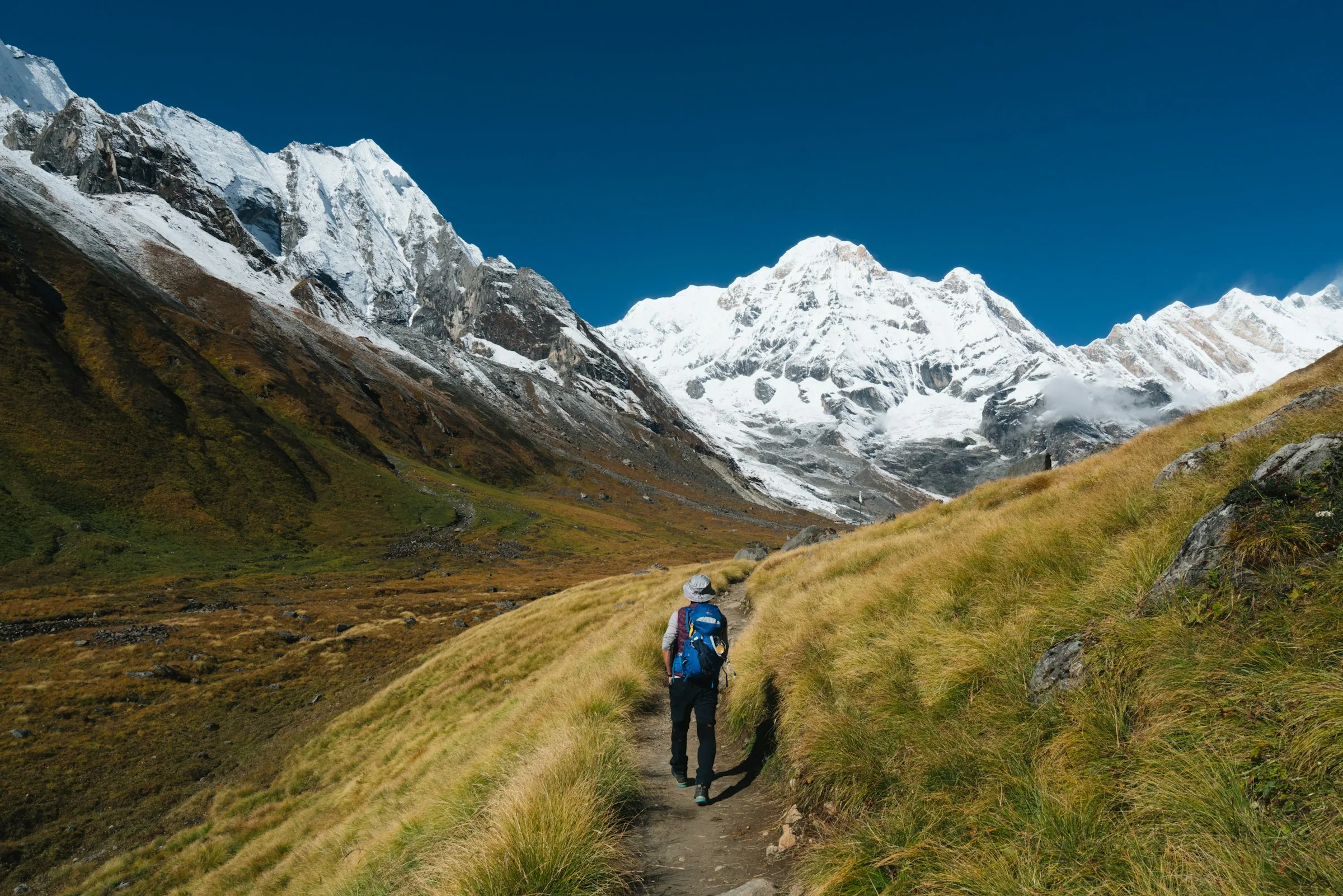 Annapurna Base Camp at sunrise
